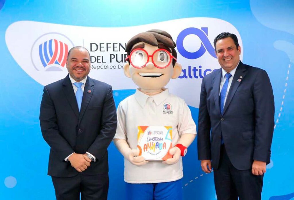 Firma de acuerdo Defensor del Pueblo y Altice Dominicana